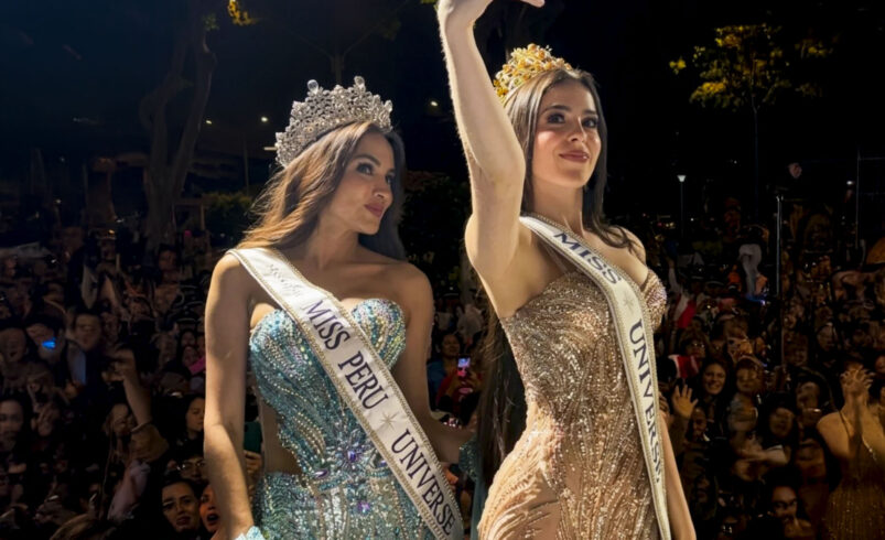 MISS UNIVERSE FÁTIMA BOSH VISITS PERU